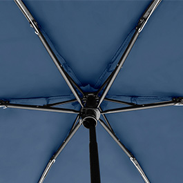 EuroSchirm Regenschirm Dainty mit Mini-Packmaß marineblau Bild 5