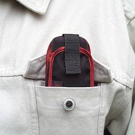 EuroSchirm Regenschirm Dainty mit Mini-Packmaß rot Bild 3