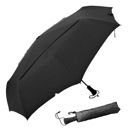ShedRain Regenschirm Wind Pro mit Öffnungs- und Schließautomatik schwarz Gr.L