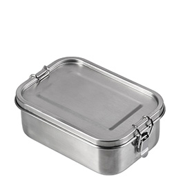 Mil-Tec Brotzeitdose Edelstahl Lunchbox 16cm