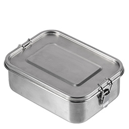 Mil-Tec Brotzeitdose Edelstahl Lunchbox 18cm