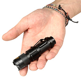 CI LED Taschenlampe Tactical Pocket Tracer 160 Lumen  inkl. Gürtelclip Bild 4
