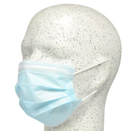 Mundschutzmaske EN 14683 Typ II R - 10 Stck Schutzmasken, 3-lagig