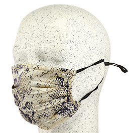 Stoffmaske Snake Polyester verstellbar