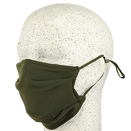 Stoffmaske extra breit verstellbar oliv