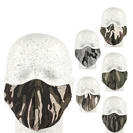 Stoffmaske camo farbig sortiert 1 Stck