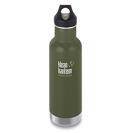 Klean Kanteen Classic Trinkflasche vakuumisoliert 592 ml oliv