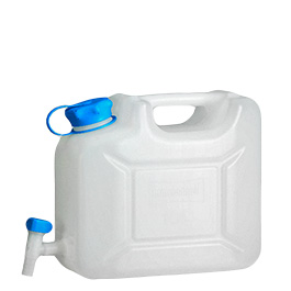 Huenersdorff Wasserkanister Profi 12 Liter mit Ablasshahn