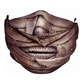 Spiral Stoffmaske Mummified verstellbar