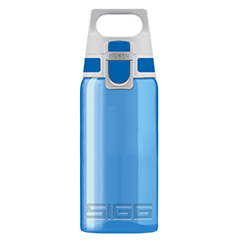 SIGG Trinkflasche Viva One 0,5 Liter Einhandverschluss BPA-frei blau