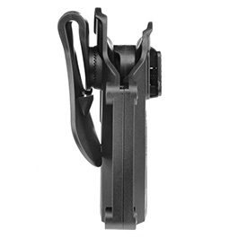 Amomax Per-Fit Universal Tactical Holster Polymer Paddle - passend für über 80 Pistolen Links schwarz Bild 2