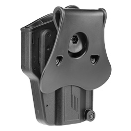 Amomax Per-Fit Universal Tactical Holster Polymer Paddle - passend für über 80 Pistolen Links schwarz Bild 5