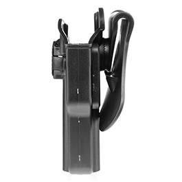 Amomax Per-Fit Universal Tactical Holster Polymer Paddle - passend für über 80 Pistolen Links schwarz Bild 6