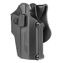 Amomax Per-Fit Universal Tactical Holster Polymer Paddle - passend für über 80 Pistolen Rechts schwarz Bild 7