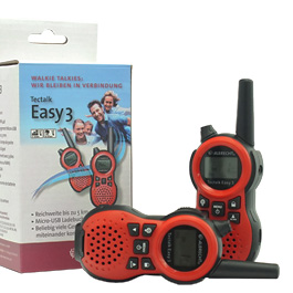 Albrecht Funkgerteset Tectalk Easy 3 rot 1 Paar