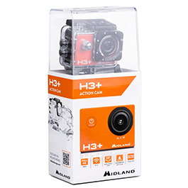 Midland H3+ Full HD Action Kamera WiFi Wasserdicht orange Bild 1 xxx: