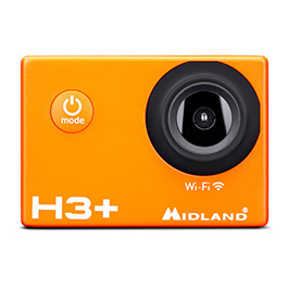 Midland H3+ Full HD Action Kamera WiFi Wasserdicht orange Bild 6