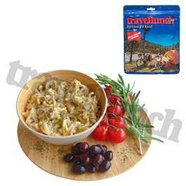 Travellunch Outdoornahrung Hauptgericht Pasta mit Oliven 250g Doppelpack fr 2 Mahlzeiten