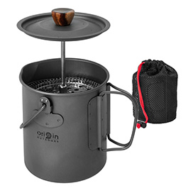 Origin Outdoors Kaffeepresse French 3in1 Titan extra leicht