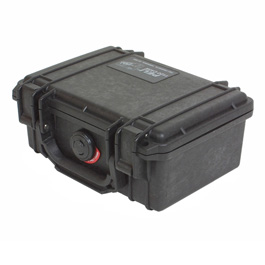 Peli Box 1120 Hard Case PnP-Schaumstoff wasserdicht schwarz Innenmaß 18,5 x 12,1 x 8,5 cm