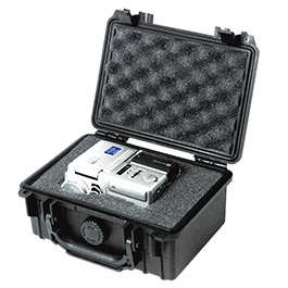 Peli Box 1120 Hard Case PnP-Schaumstoff wasserdicht schwarz Innenmaß 18,5 x 12,1 x 8,5 cm Bild 3