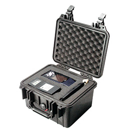Peli Box 1300 Hard Case PnP-Schaumstoff wasserdicht schwarz Innenmaß 23,3 x 17,8 x 15,5 cm Bild 1 xxx: