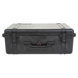 Peli Box 1600 Hard Case PnP-Schaumstoff wasserdicht schwarz Innenmaß 47,3 x 36 x 19,6 cm Bild 1 xxx: