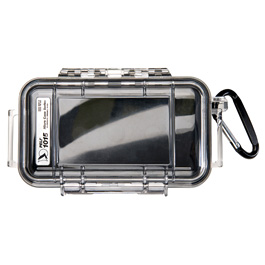 Peli Pro Gear i 1015 iPhone Case wasserdicht transparent Innenmaß 13,1 x 6,7 x 3,5 cm Bild 1 xxx: