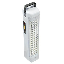 Notleuchte 51 LED`s inkl. Akku 6V 1.6Ah wei