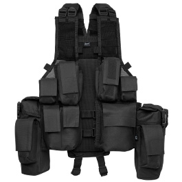 Brandit Tactical Weste schwarz