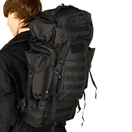 Kleinbild 5 Brandit Rucksack Molle 65 Liter schwarz