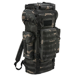 Brandit Rucksack Molle 65 Liter darkcamo