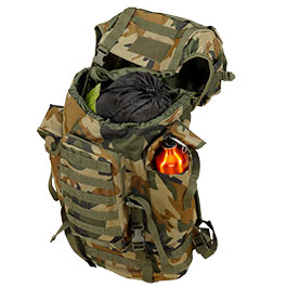 Kleinbild 10 Brandit Rucksack Molle 65 Liter woodland