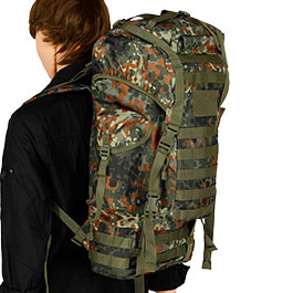 Kleinbild 5 Brandit Rucksack Molle 65 Liter flecktarn