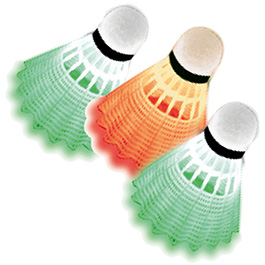 Schildkröt Federball Magic Night LED-Beleuchtung 3 Stück Bild 5