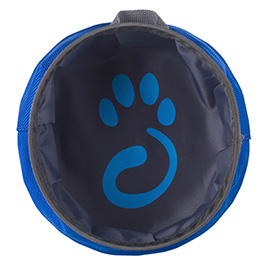 Mountain Paws Hunde Wasserschüssel faltbar 17 cm blau Bild 1 xxx: