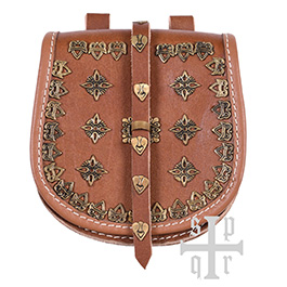 Tarsoly Tasche Wikinger Grteltasche aus Leder