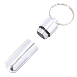 Schlüsselanhänger mit Kapsel wasserdicht für Schlüssel oder Kette Bild 2