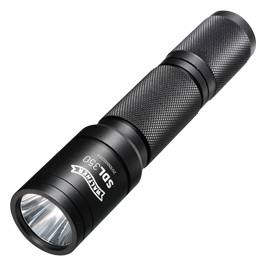 Walther LED-Lampe SDL 350 500 Lumen schwarz