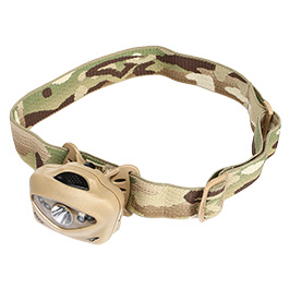 Princeton Tec Kopflampe VIZZ MPLS 420 Lumen coyote/multicam Band