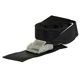 Origin Outdoors Spanngurt 25mm, 5m mit Unterlage schwarz