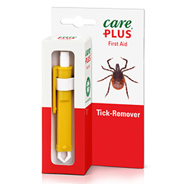 Care Plus Zeckenzange Tick Remover gelb