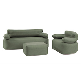 Outwell Laze Outdoor Set Sofa/Sessel/Hocker aufblasbar grün