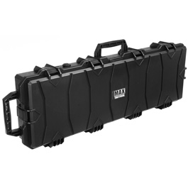MAX Tactical Large Hard Case Waffenkoffer / Trolley 102 x 36,5 x 14,5 cm PnP-Schaumstoff schwarz Bild 1 xxx:
