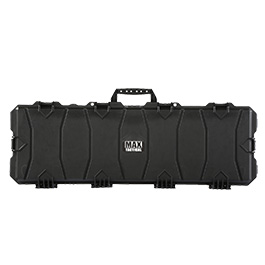 MAX Tactical Large Hard Case Waffenkoffer / Trolley 102 x 36,5 x 14,5 cm PnP-Schaumstoff schwarz Bild 2