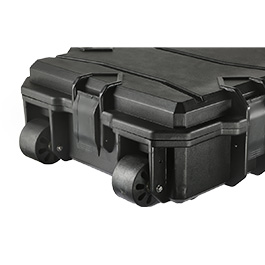 MAX Tactical Large Hard Case Waffenkoffer / Trolley 102 x 36,5 x 14,5 cm PnP-Schaumstoff schwarz Bild 8