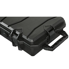 MAX Tactical Large Hard Case Waffenkoffer / Trolley 102 x 36,5 x 14,5 cm PnP-Schaumstoff schwarz Bild 9