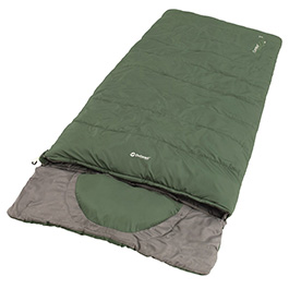 Outwell Deckenschlafsack Contour Lux XL grün bis zu 200 cm Körpergröße