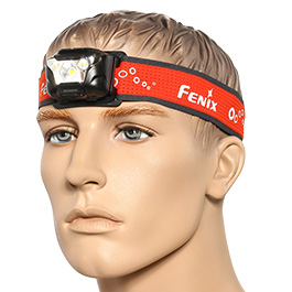 Fenix Kopflampe HL18 R-T 500 Lumen schwarz/orange Bild 3