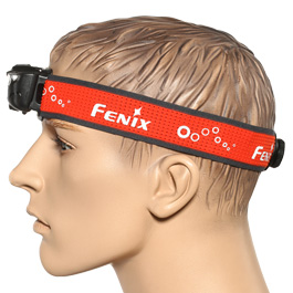 Fenix Kopflampe HL18 R-T 500 Lumen schwarz/orange Bild 4